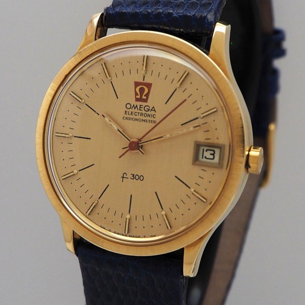 Omega Chronometer f300 Gold 18k Quarz