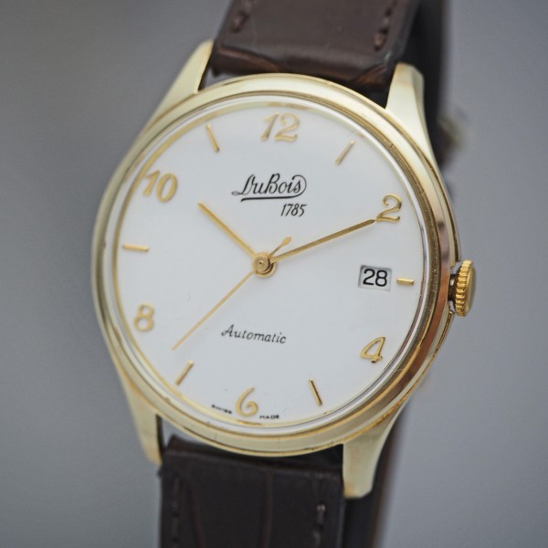 DuBois & Fils Automatik Date 18k Gold, Calatrava Dress watch very rare