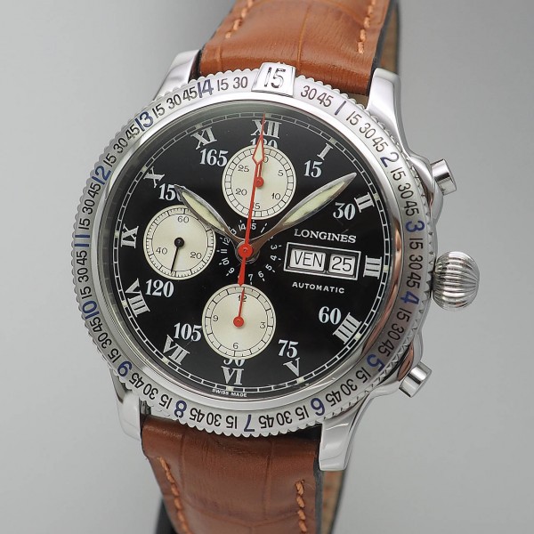 Longines Lindbergh Special Series Hour Angle Chronograph L2.618.4 Box